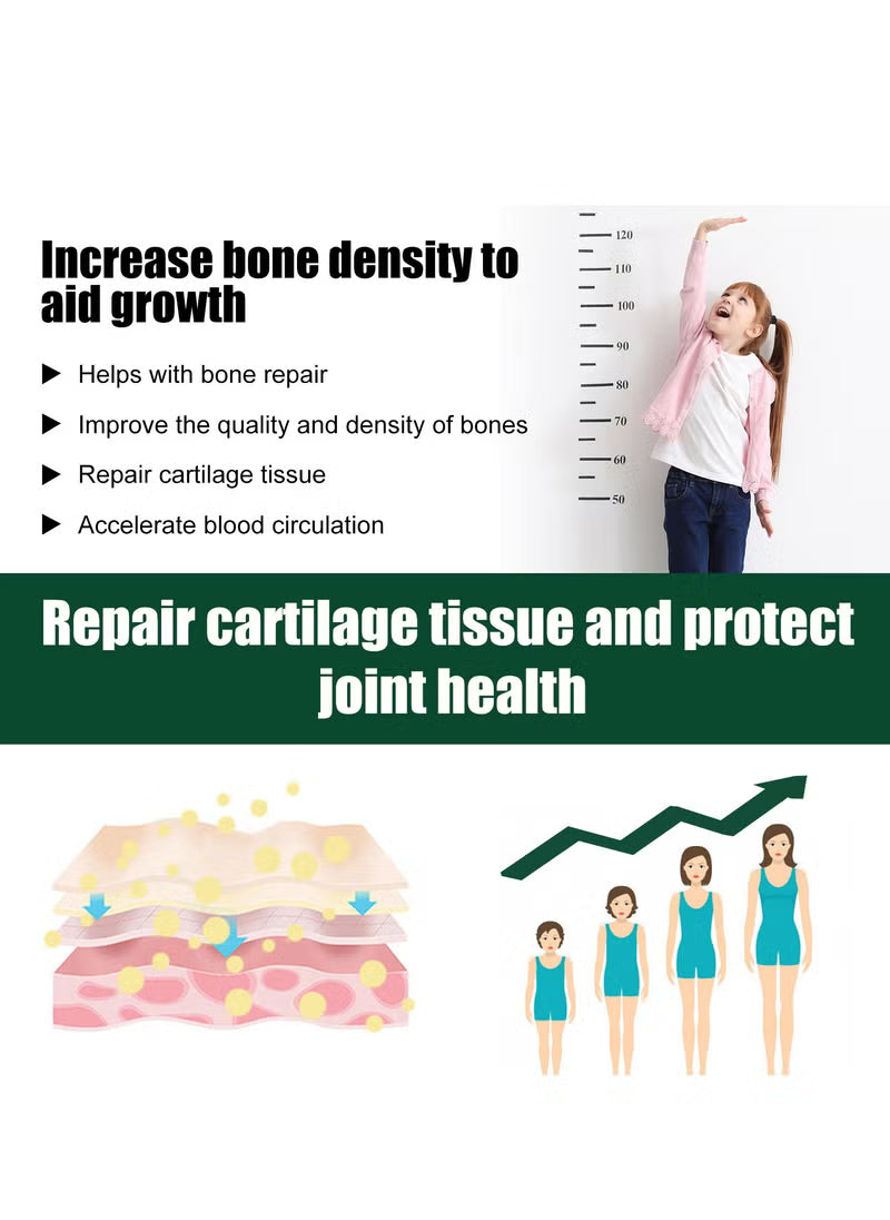 Height Increase Drops – Natural Herbal Growth Oil 30ml قطرات زيادة الطول – زيت عشبي طبيعي لتحفيز النمو 30 مل